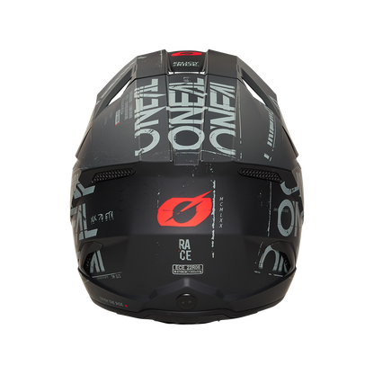 Мотокрос каска O'NEAL 3SERIES STATIC BLACK/GRAY V.25