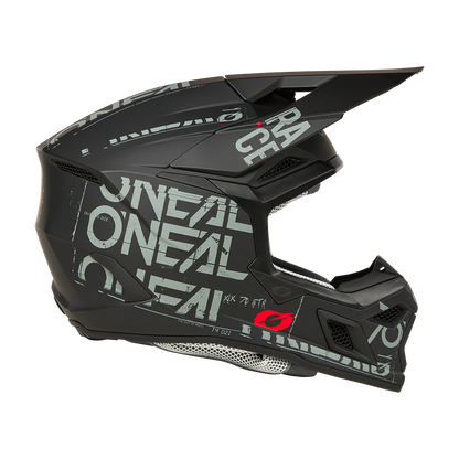 Мотокрос каска O'NEAL 3SERIES STATIC BLACK/GRAY V.25