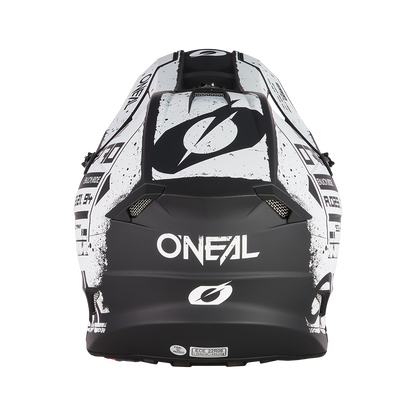 Мотокрос каска O'NEAL 5SERIES SCARZ BLACK/WHITE V.24
