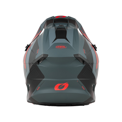 Мотокрос каска 5SERIES POLYACRYLITE SPIKE GRAY/RED V.25