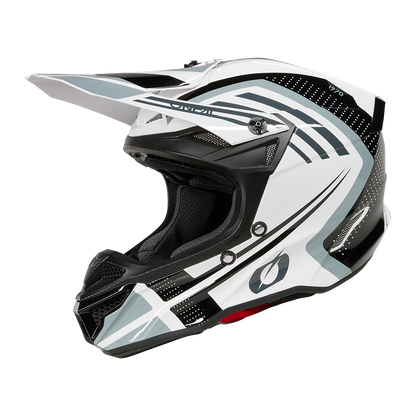 Мотокрос каска 5SERIES POLYACRYLITE SPIKE WHITE/BLACK V.25