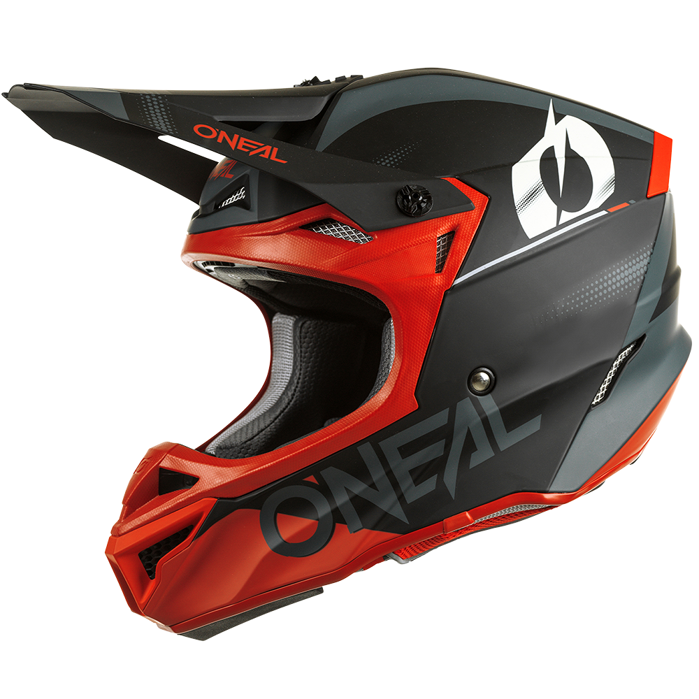 Мотокрос каска O'NEAL 5SERIES HAZE V.22 BLACK/RED