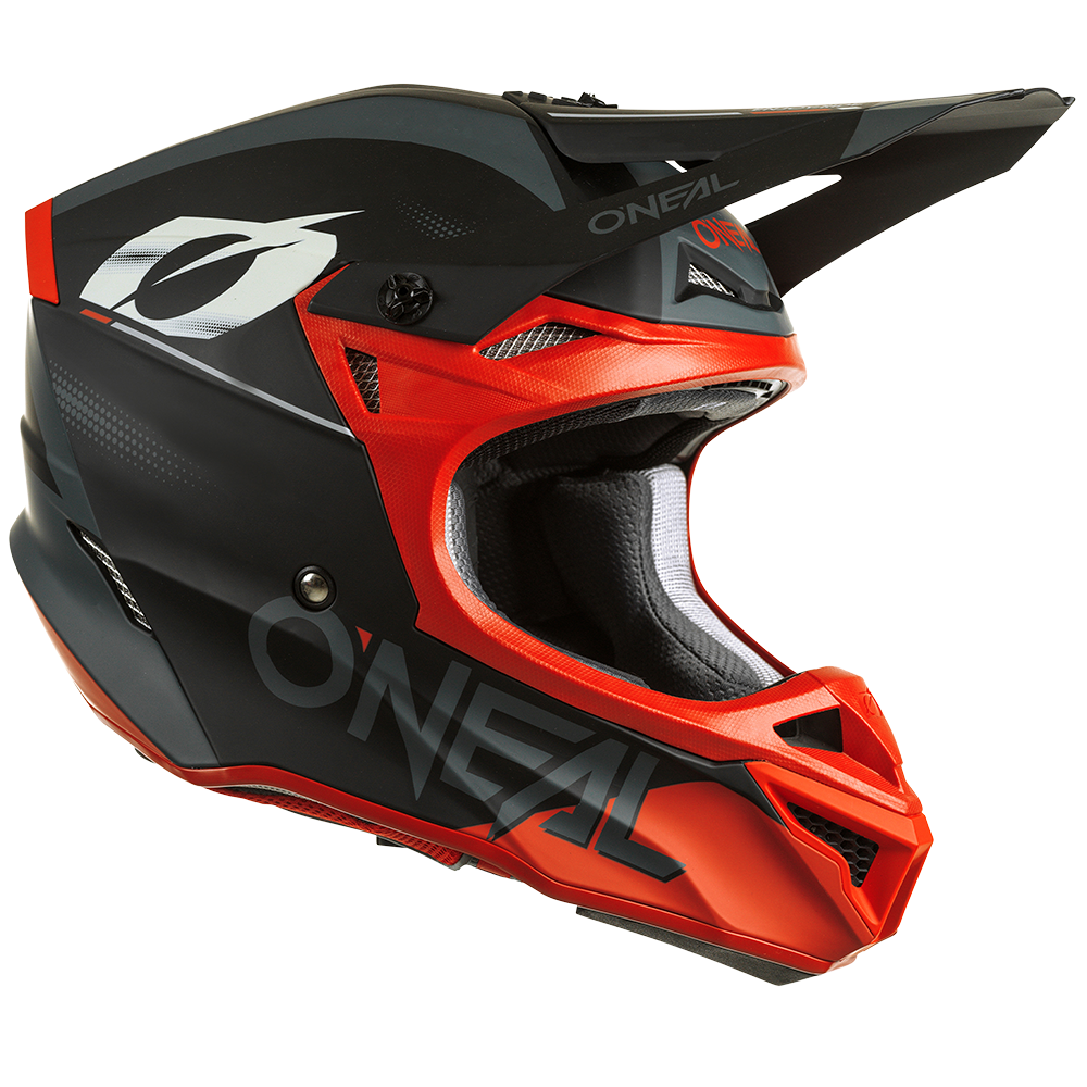 Мотокрос каска O'NEAL 5SERIES HAZE V.22 BLACK/RED