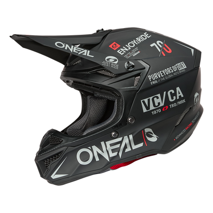 Мотокрос каска 5SERIES POLYACRYLITE BRAND BLACK/GRAY V.26