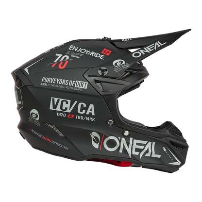 Мотокрос каска 5SERIES POLYACRYLITE BRAND BLACK/GRAY V.26