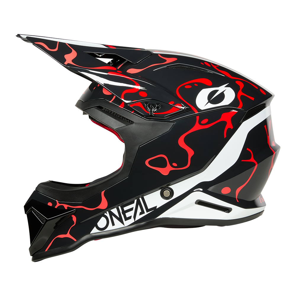 Каска O'NEAL 1SERIES SPLASH BLACK/RED V.26