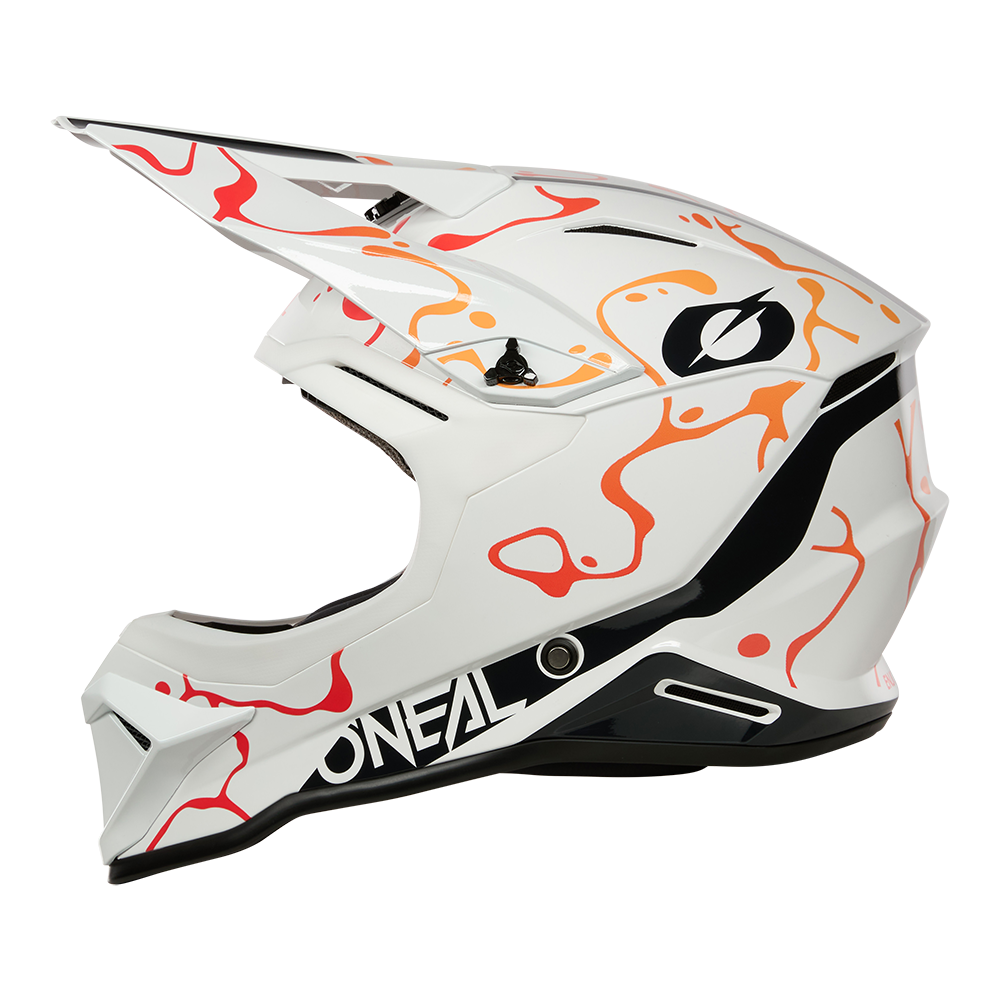 Каска O'NEAL 1SERIES SPLASH WHITE/ORANGE V.26