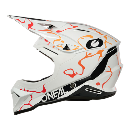Каска O'NEAL 1SERIES SPLASH WHITE/ORANGE V.26