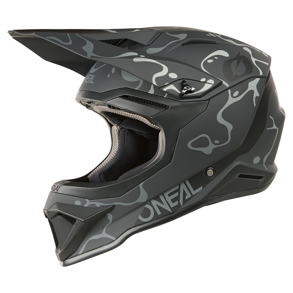 Каска O'NEAL 1SERIES SPLASH BLACK/GRAY V.26
