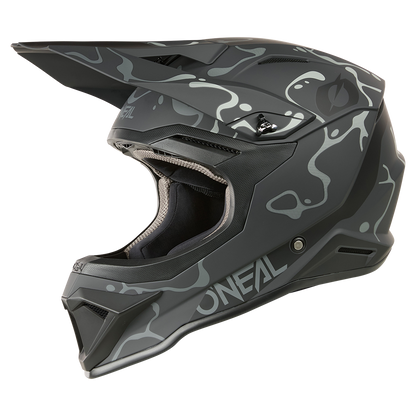 Каска O'NEAL 1SERIES SPLASH BLACK/GRAY V.26