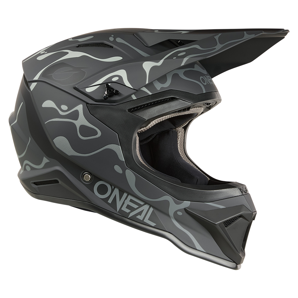 Каска O'NEAL 1SERIES SPLASH BLACK/GRAY V.26