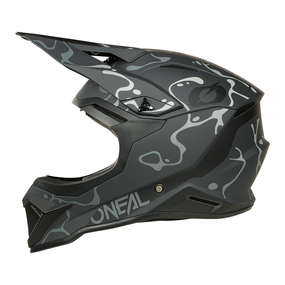 Каска O'NEAL 1SERIES SPLASH BLACK/GRAY V.26