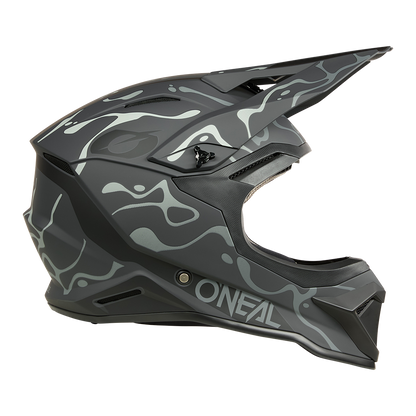 Каска O'NEAL 1SERIES SPLASH BLACK/GRAY V.26