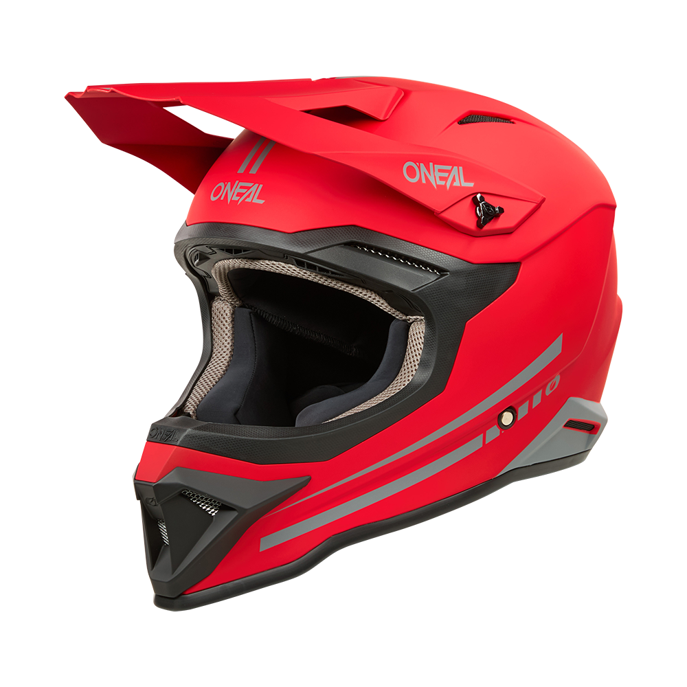 Каска O'NEAL 1SERIES SOLID RED V.25