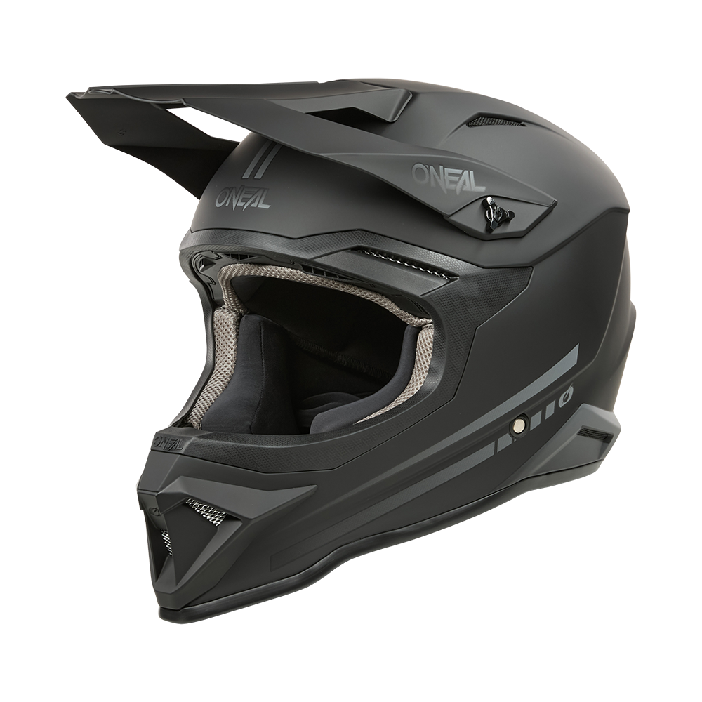 Детска каска O'NEAL 1SERIES SOLID BLACK V.25