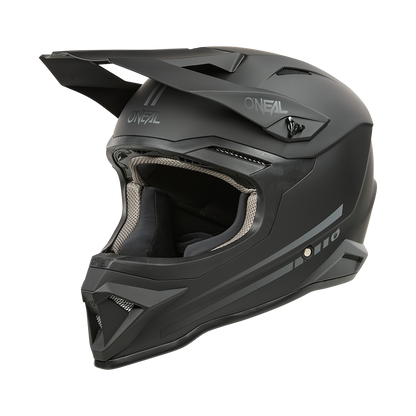 Детска каска O'NEAL 1SERIES SOLID BLACK V.25
