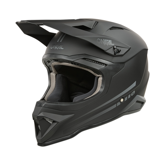 Детска каска O'NEAL 1SERIES SOLID BLACK V.25