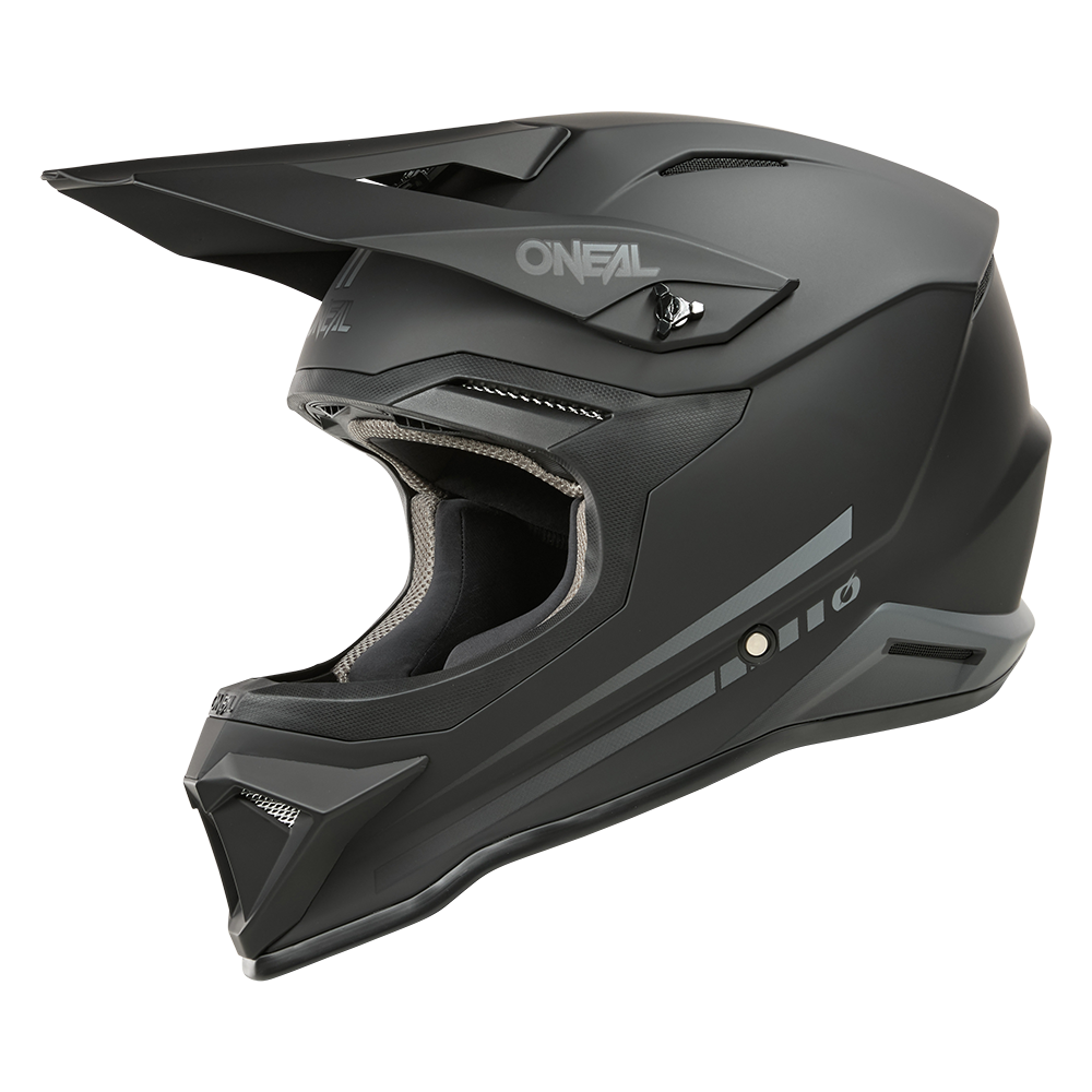 Детска каска O'NEAL 1SERIES SOLID BLACK V.25