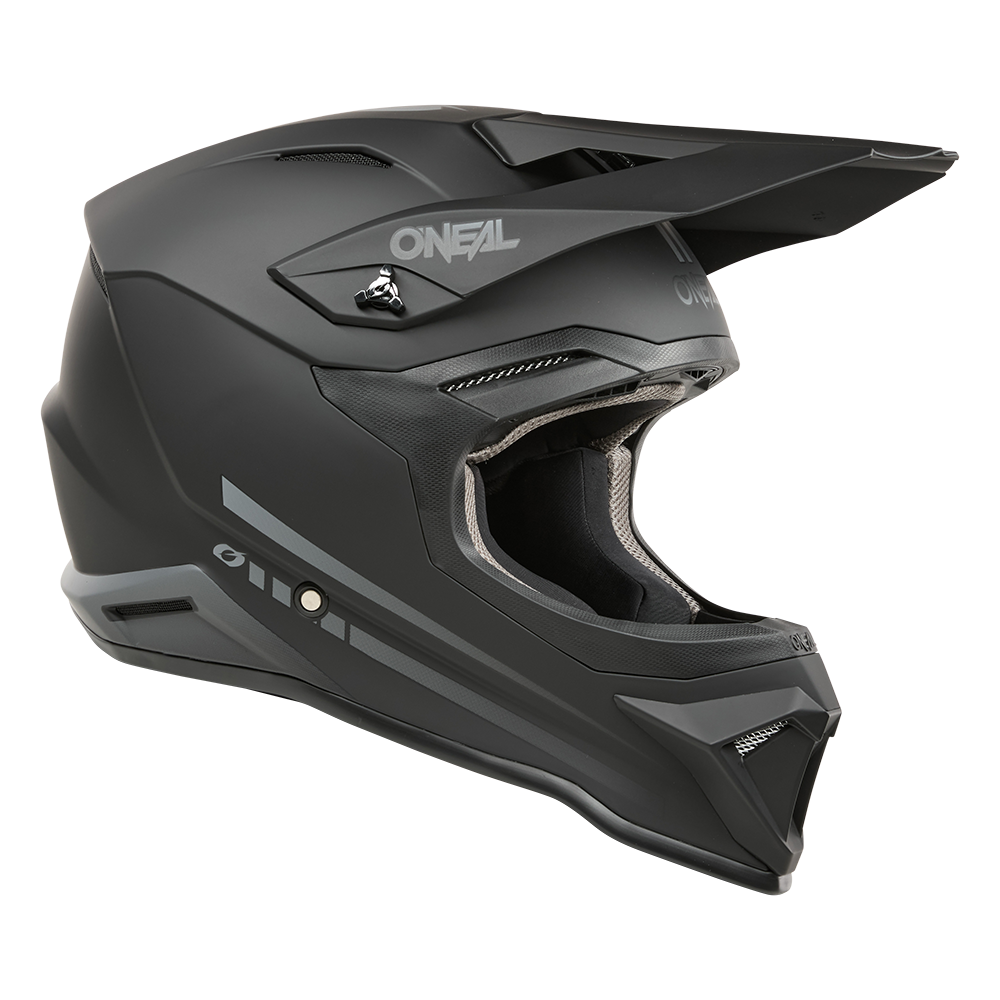 Детска каска O'NEAL 1SERIES SOLID BLACK V.25