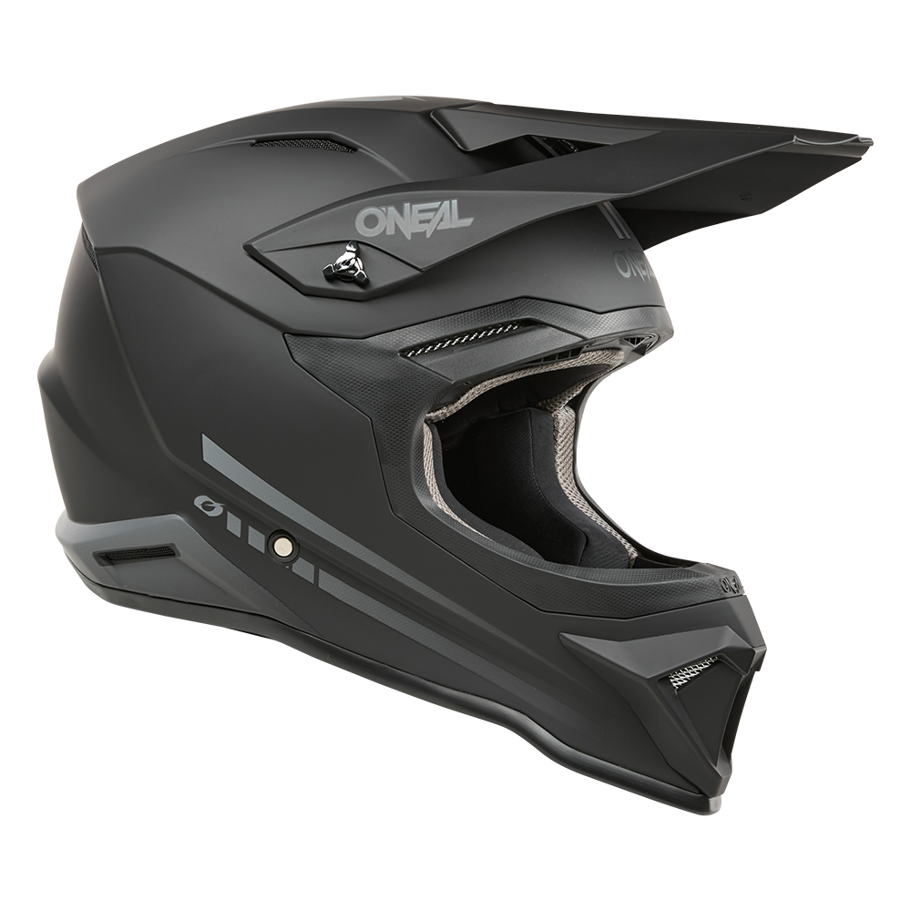 Каска O'NEAL 1SERIES SOLID BLACK V.25