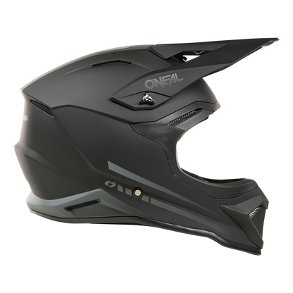 Детска каска O'NEAL 1SERIES SOLID BLACK V.25