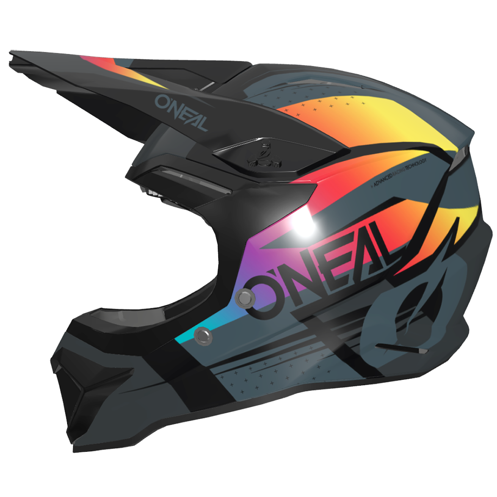 Детска каска O'NEAL 1SERIES RC BLACK/MULTI V.26