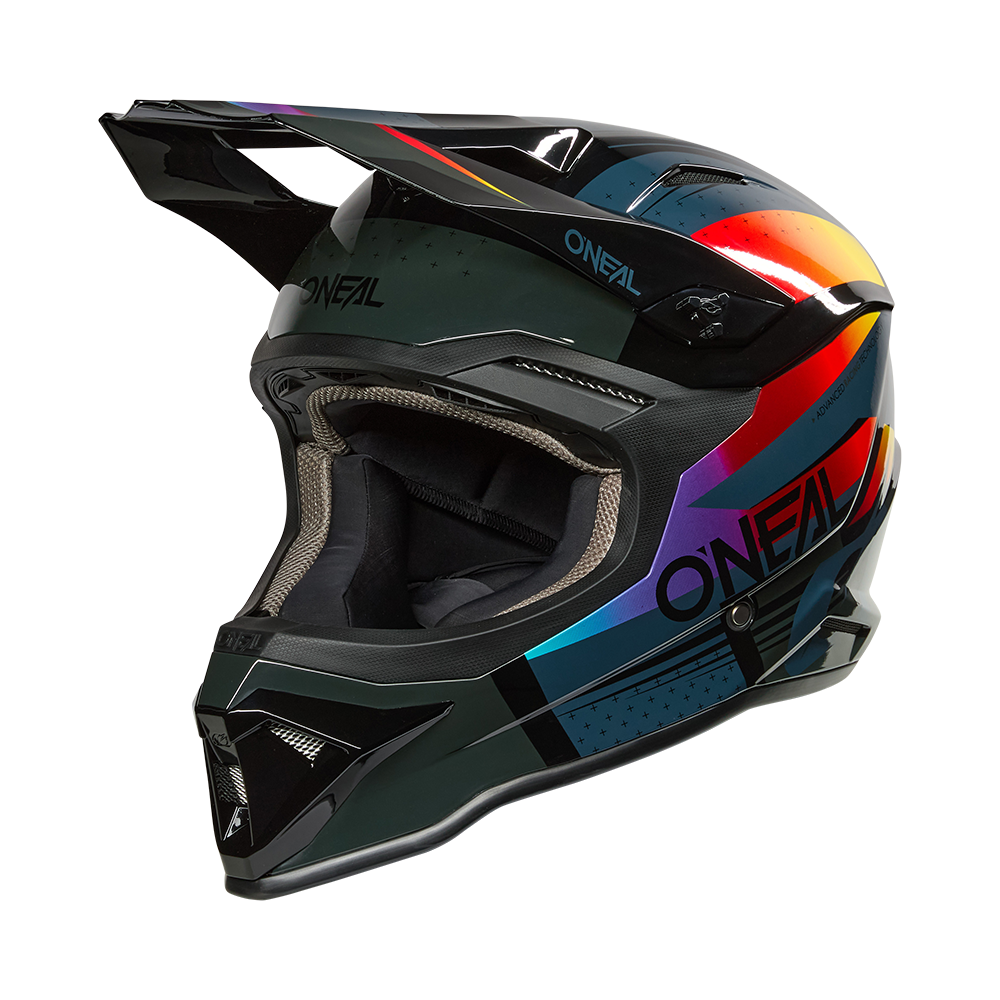 Каска O'NEAL 1SERIES RC BLACK/MULTI V.26
