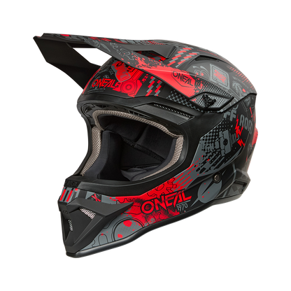 Каска O'NEAL 1SERIES VIBRANT BLACK/RED V.26
