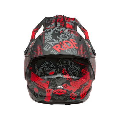 Каска O'NEAL 1SERIES VIBRANT BLACK/RED V.26