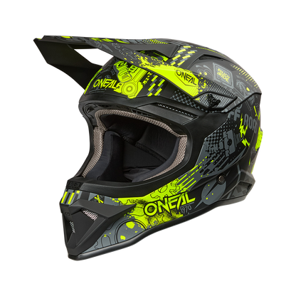 Каска O'NEAL 1SERIES VIBRANT BLACK/NEON YELLOW V.26