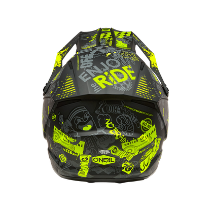 Каска O'NEAL 1SERIES VIBRANT BLACK/NEON YELLOW V.26