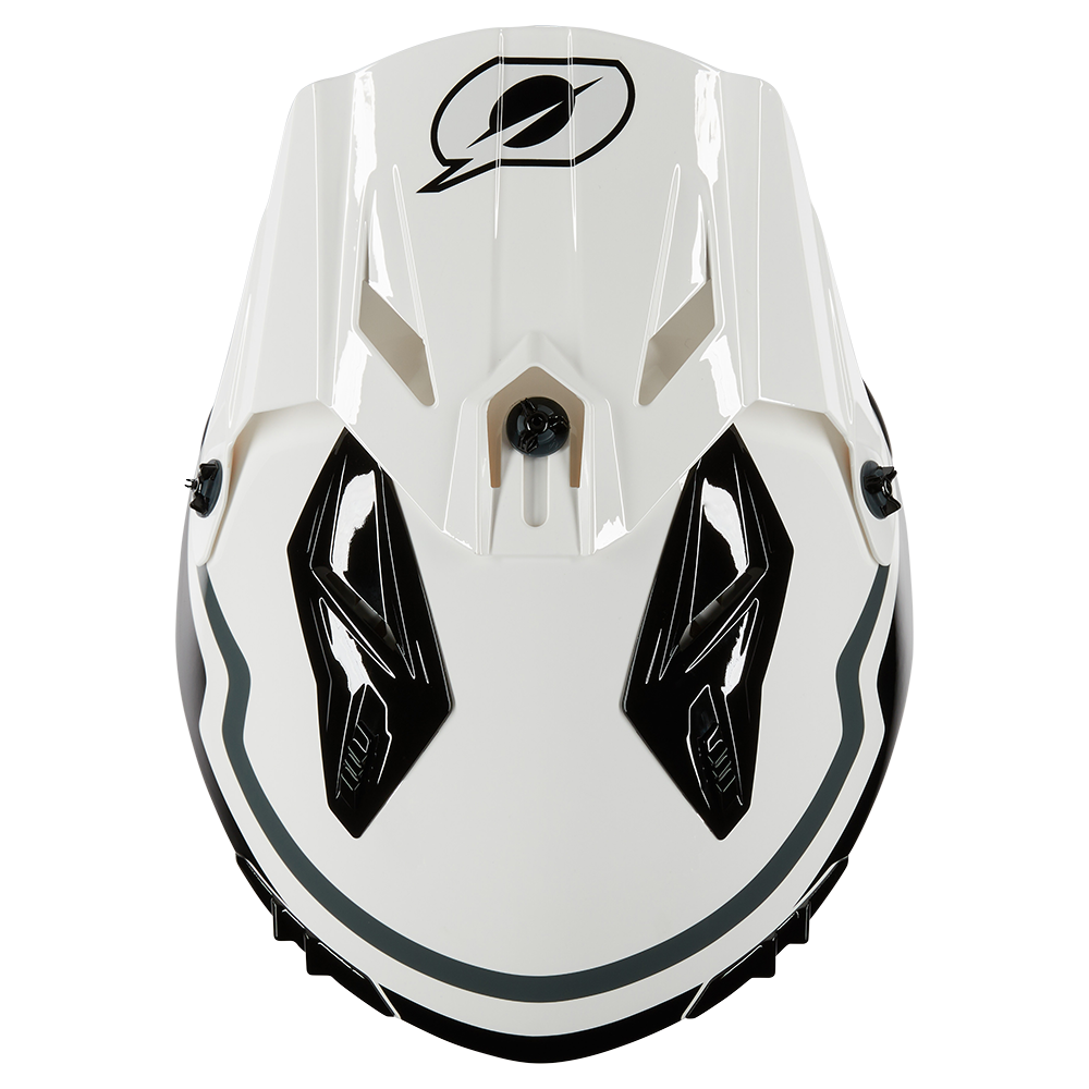 Каска за мотор O'NEAL VOLT CORP WHITE/BLACK V.25