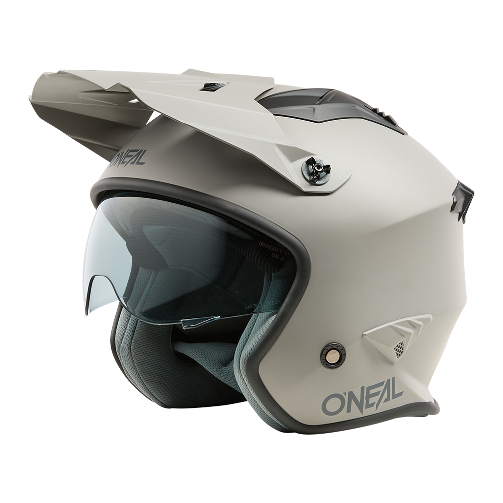 Каска за мотор O'NEAL VOLT SOLID GRAY V.25