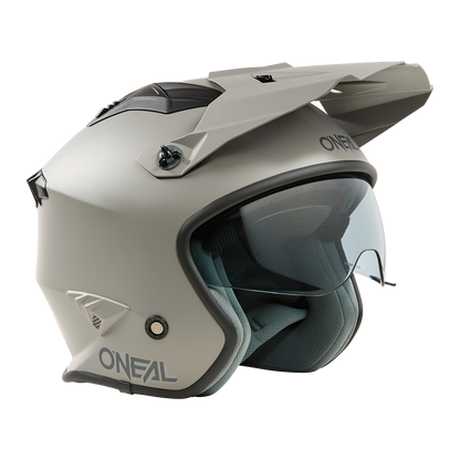 Каска за мотор O'NEAL VOLT SOLID GRAY V.25
