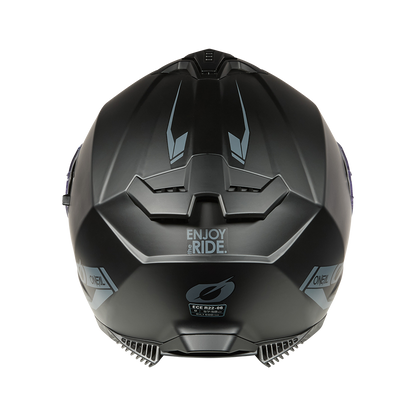 Каска O'NEAL CHALLENGER SOLID BLACK V.25