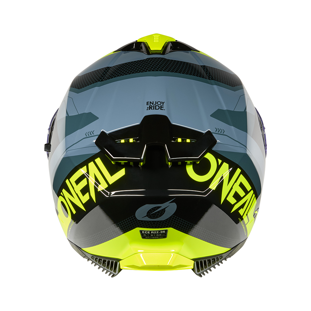 Каска O'NEAL CHALLENGER EXO BLACK/GRAY/NEON YELLOW V.25