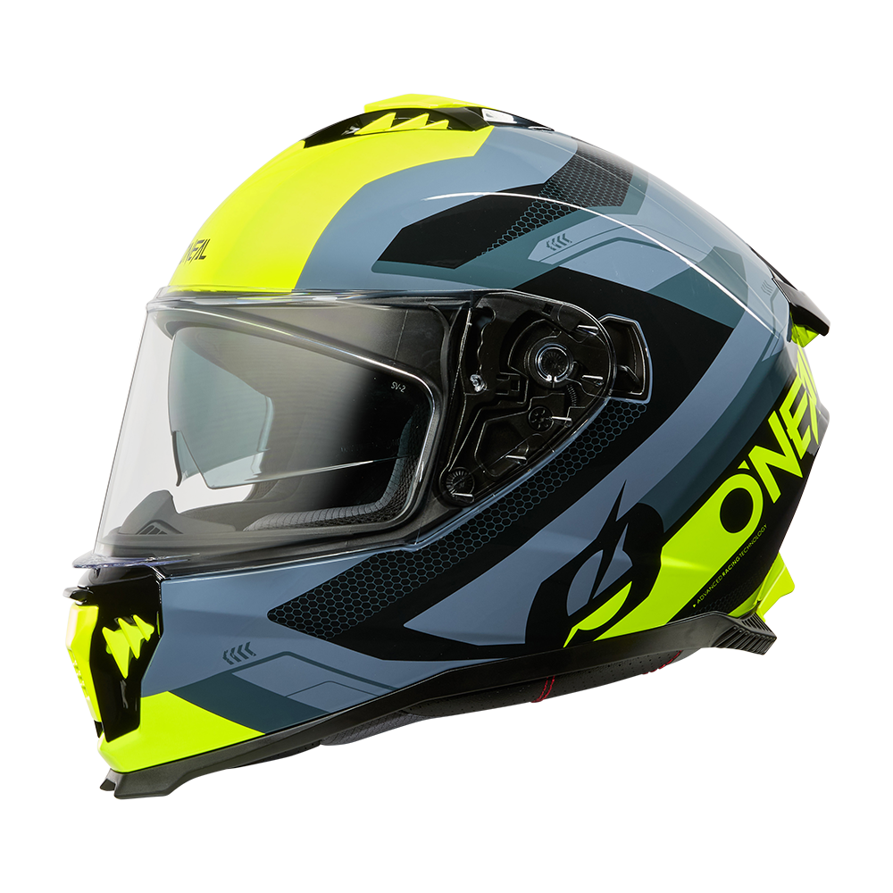 Каска O'NEAL CHALLENGER EXO BLACK/GRAY/NEON YELLOW V.25