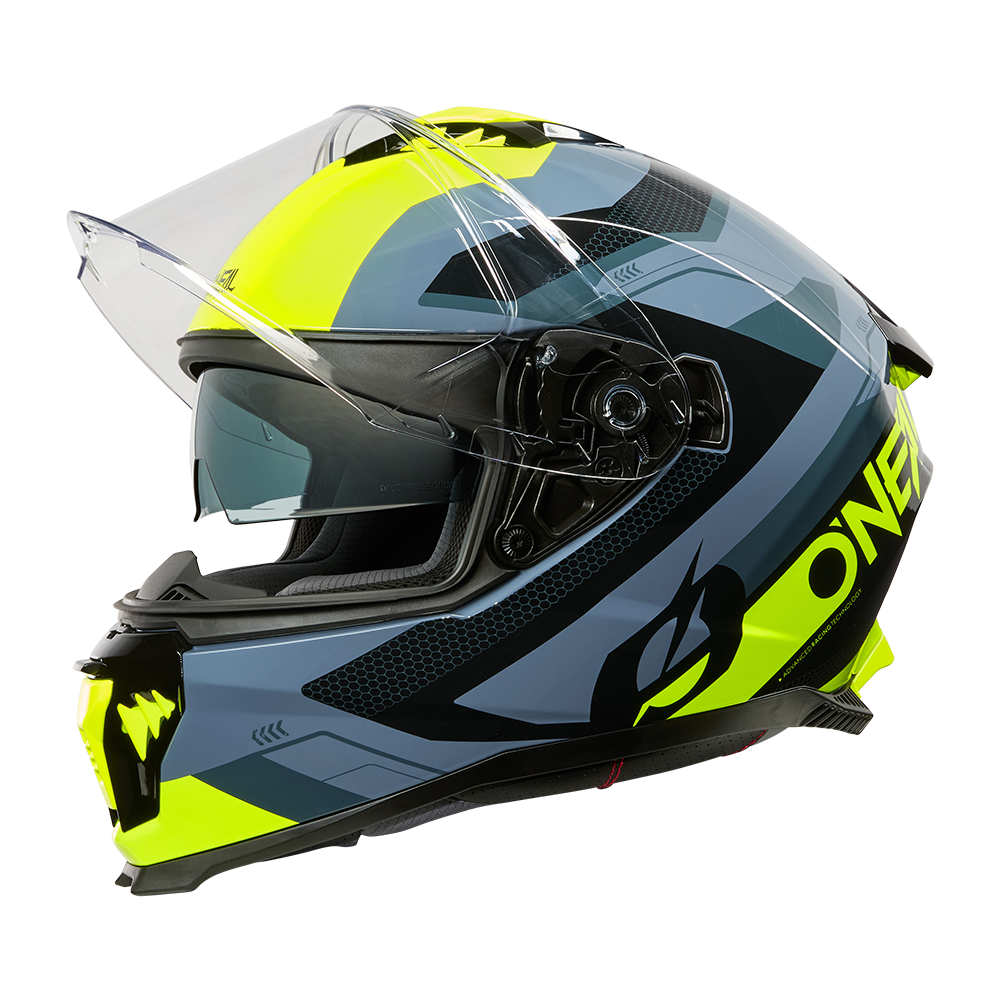 Каска O'NEAL CHALLENGER EXO BLACK/GRAY/NEON YELLOW V.25