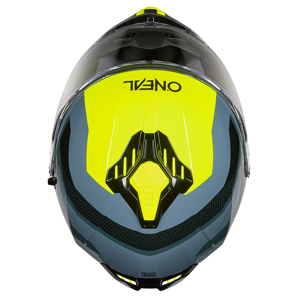 Каска O'NEAL CHALLENGER EXO BLACK/GRAY/NEON YELLOW V.25