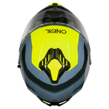 Каска O'NEAL CHALLENGER EXO BLACK/GRAY/NEON YELLOW V.25