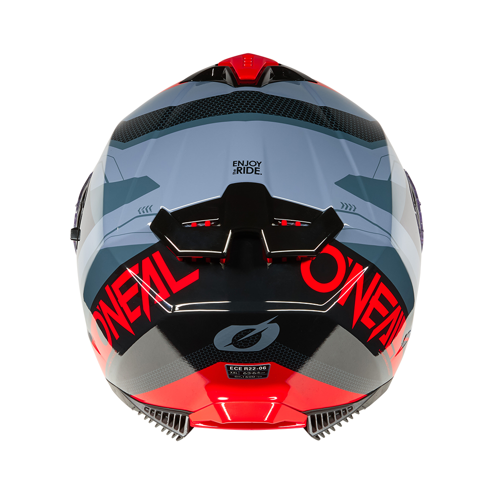 Каска O'NEAL CHALLENGER EXO BLACK/GRAY/RED V.25