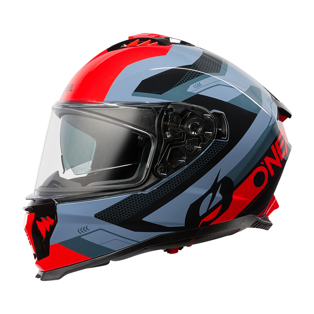 Каска O'NEAL CHALLENGER EXO BLACK/GRAY/RED V.25