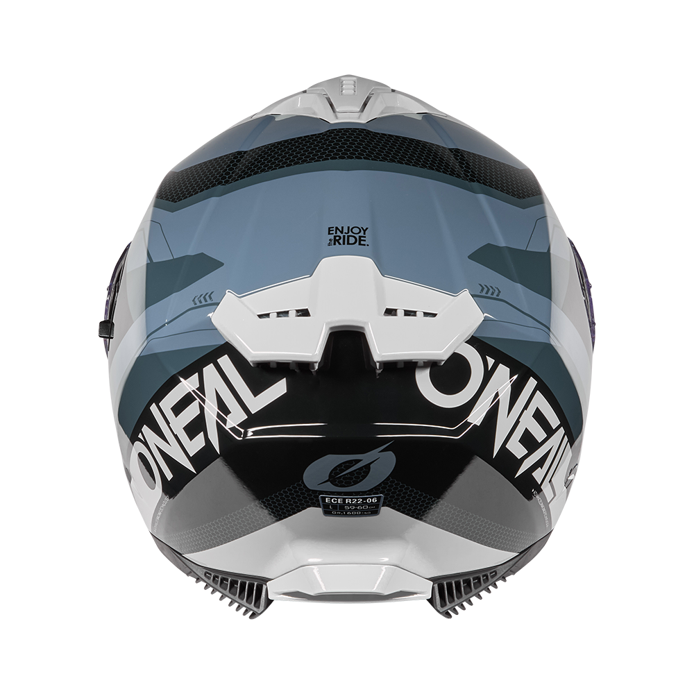 Каска O'NEAL CHALLENGER EXO BLACK/GRAY/LIGHT GRAY V.25