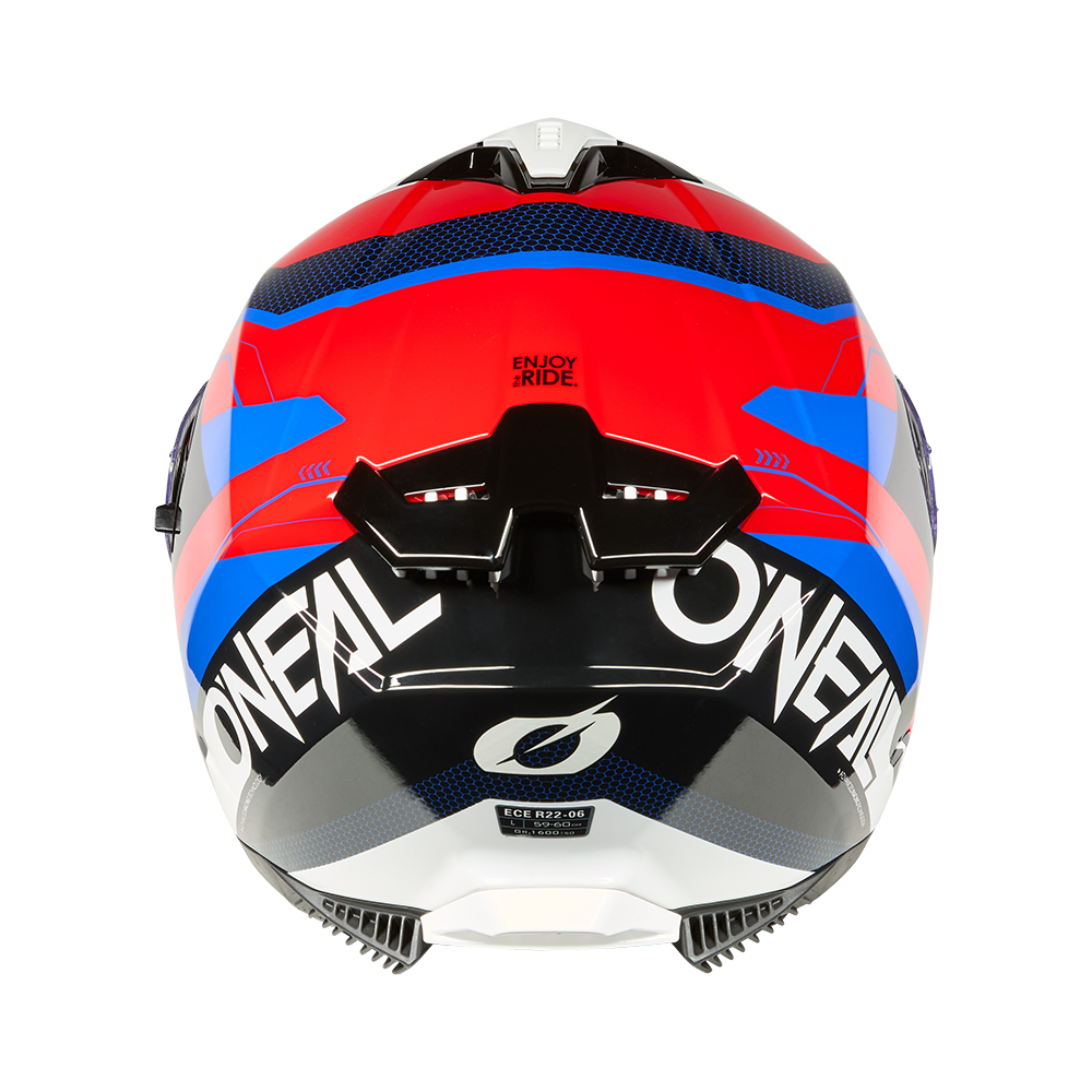 Каска O'NEAL CHALLENGER EXO BLACK/WHITE/RED/BLUE V.25