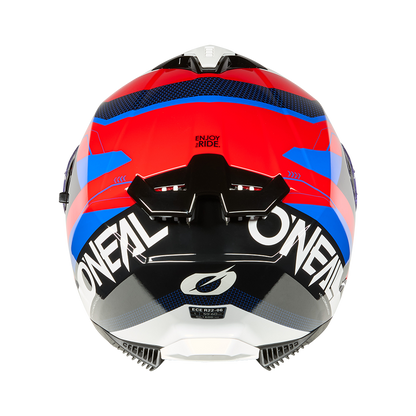 Каска O'NEAL CHALLENGER EXO BLACK/WHITE/RED/BLUE V.25