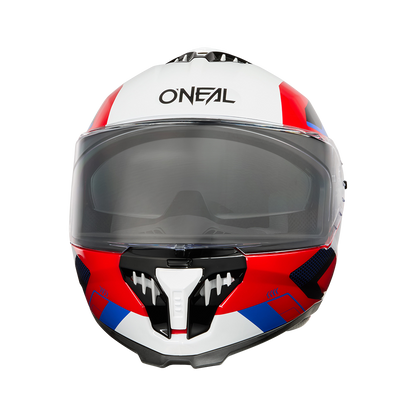 Каска O'NEAL CHALLENGER EXO BLACK/WHITE/RED/BLUE V.25