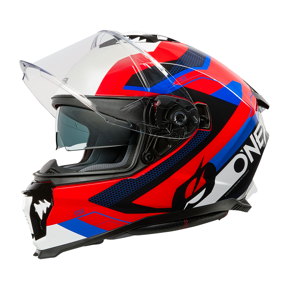 Каска O'NEAL CHALLENGER EXO BLACK/WHITE/RED/BLUE V.25
