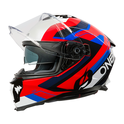 Каска O'NEAL CHALLENGER EXO BLACK/WHITE/RED/BLUE V.25
