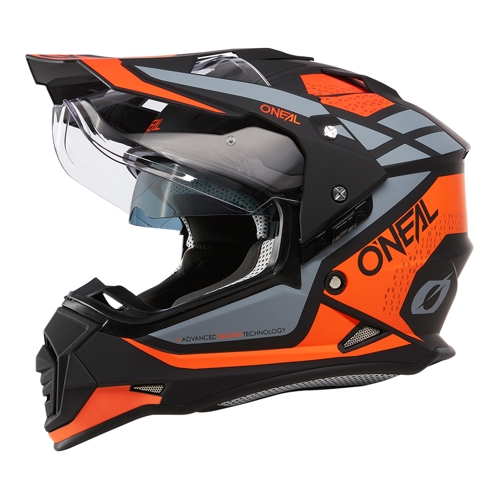 Ендуро каска O'NEAL SIERRA II R ORANGE/BLACK/GRAY V.24
