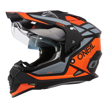 Ендуро каска O'NEAL SIERRA II R ORANGE/BLACK/GRAY V.24